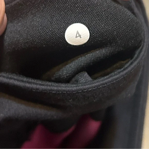 Lululemon Wunder Under Full Length Blooming Raspberry Pixie Leggings size 4 - Picture 5 of 6